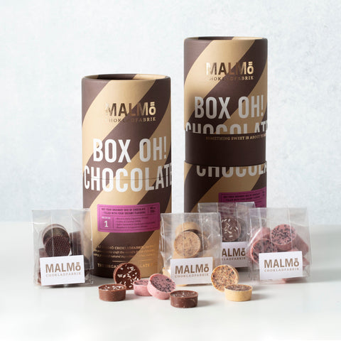 BOX OH! CHOCOLATE (BLANDADE SMAKER) 38% CHOKLADASK